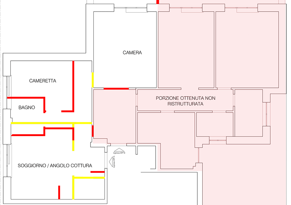 Pianta dell'appartamento